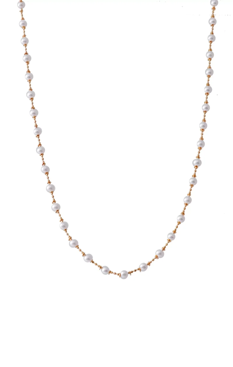 Choker dorada, en baño de oro 24k, con Brazz by Roel puedes emprender