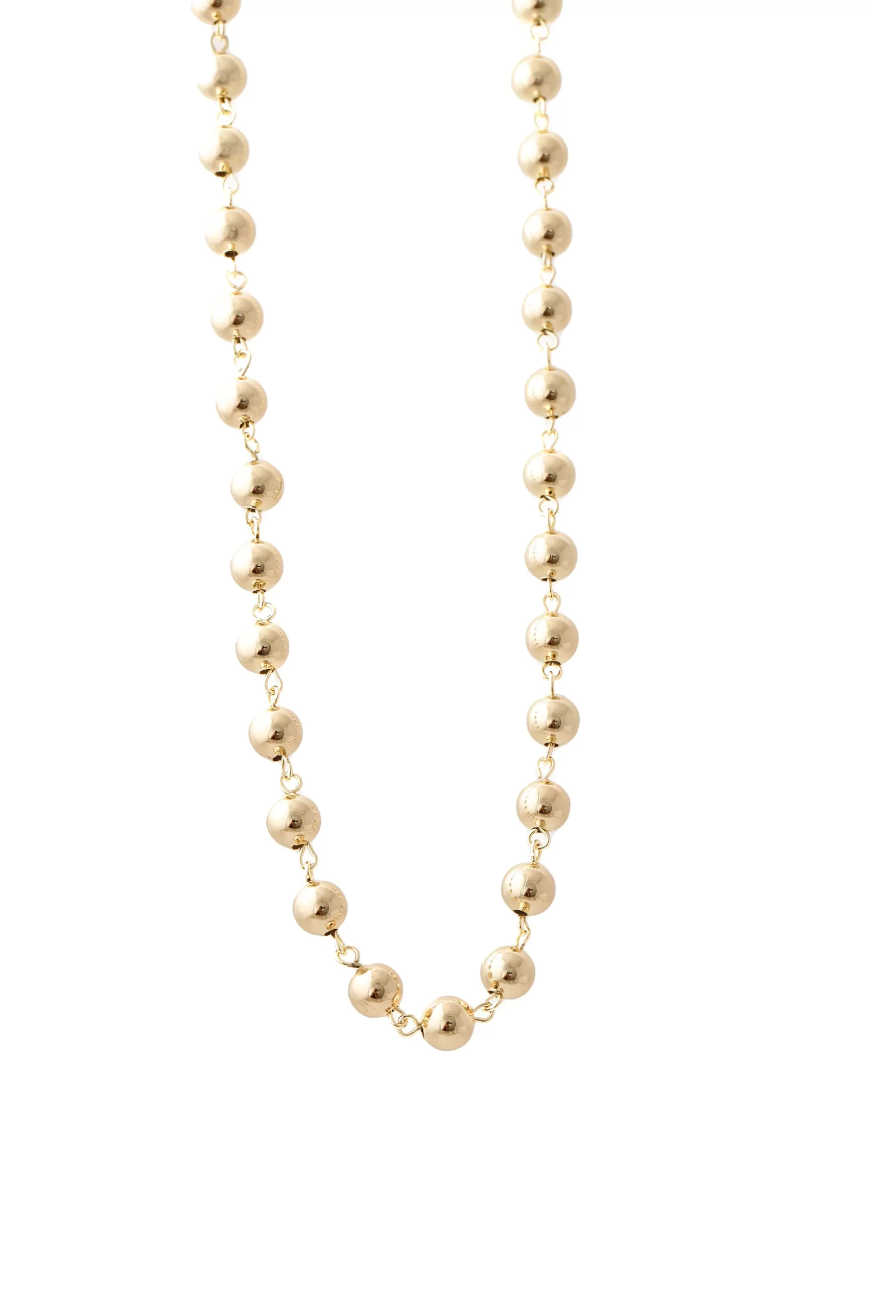 Collar dorado, en baño de oro 24k, con Brazz by Roel puedes emprender