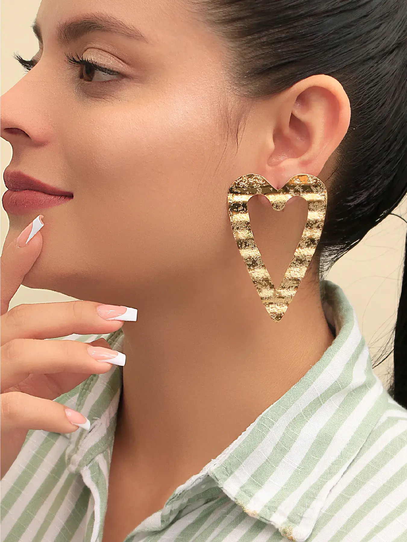 Areta de bronce con baño de oro 24k, con Brazz puedes emprender con nuestros precios mayoristas, marca Brazz by Roel