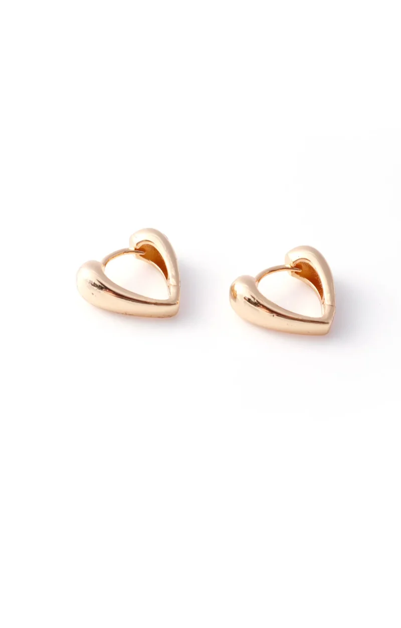 Arete dorado con baño de oro 24k, con Brazz puedes emprender con nuestros precios mayoristas, marca Brazz by Roel