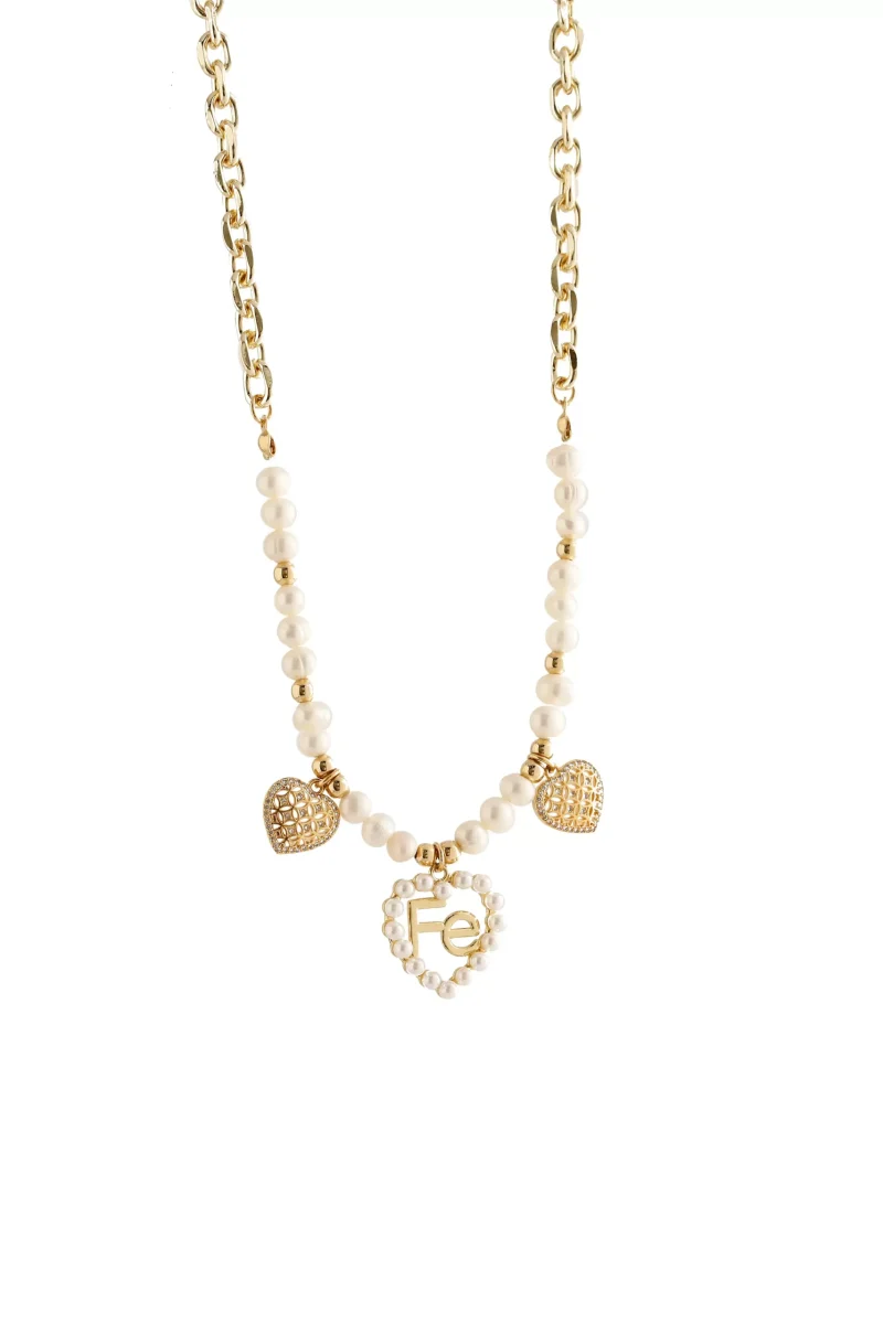 Collar dorado con baño de oro 24k, con Brazz puedes emprender con nuestros precios mayoristas, marca Brazz by Roel