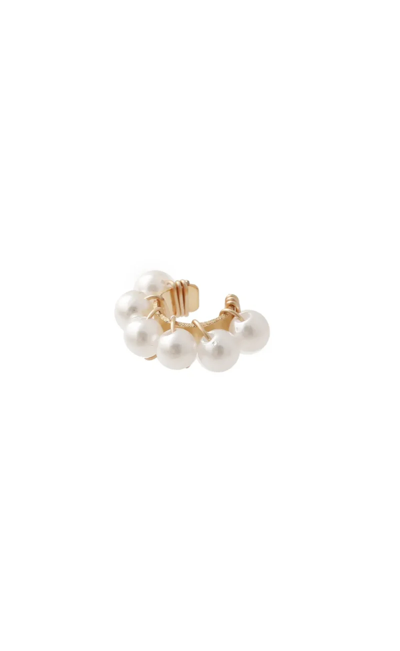 Earcuff Perlado Brazz - Imagen 2