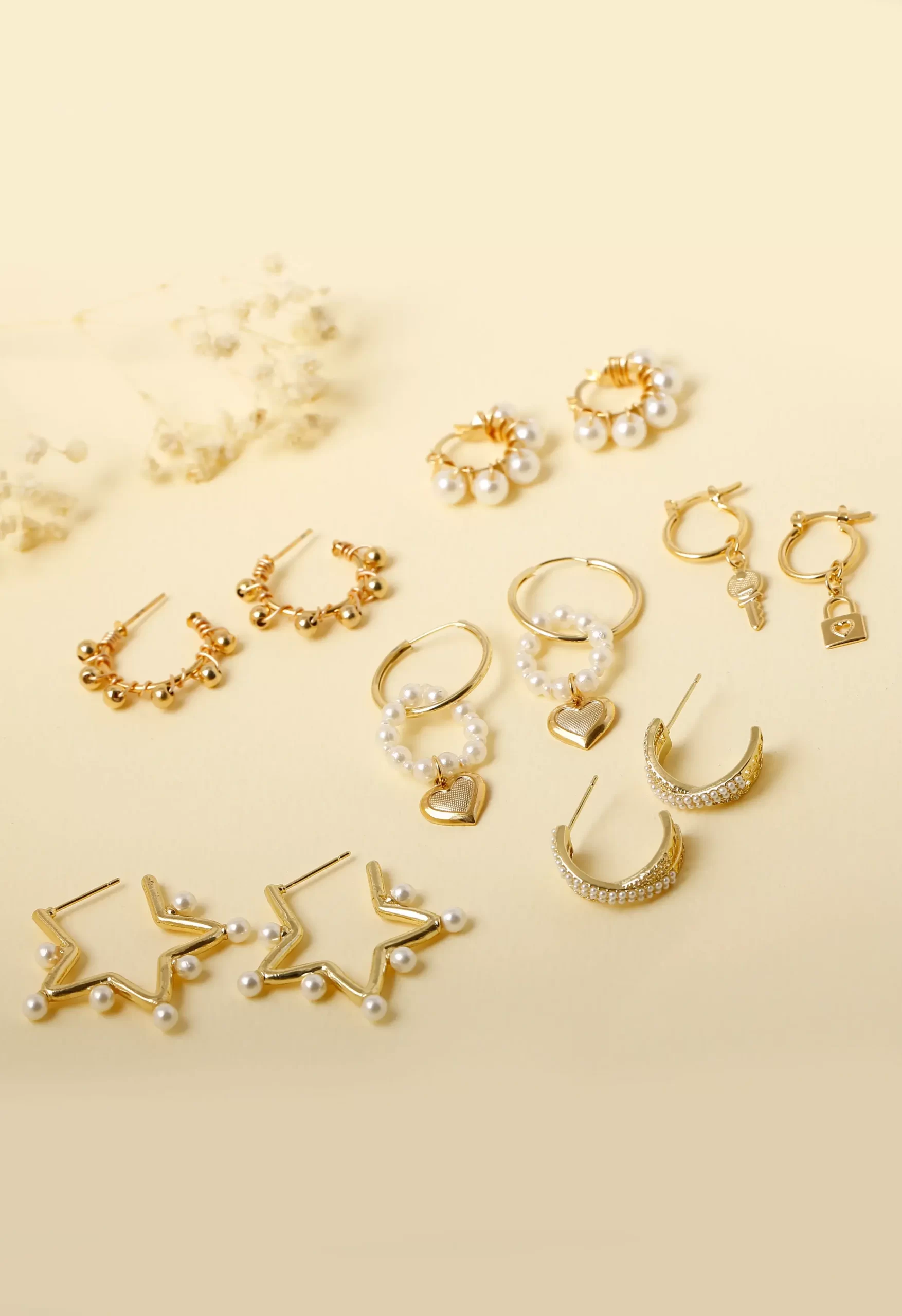 Candonga en baño de oro 24k. Marca Brazz by Roel