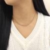 Collar dorado con baño de oro 24k, con Brazz puedes emprender con nuestros precios mayoristas, marca Brazz by Roel