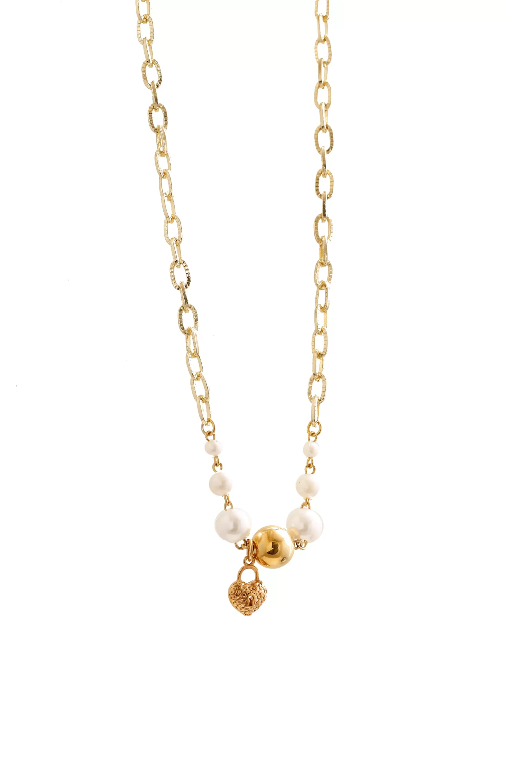 Collar dorado con baño de oro 24k, con Brazz puedes emprender con nuestros precios mayoristas, marca Brazz by Roel