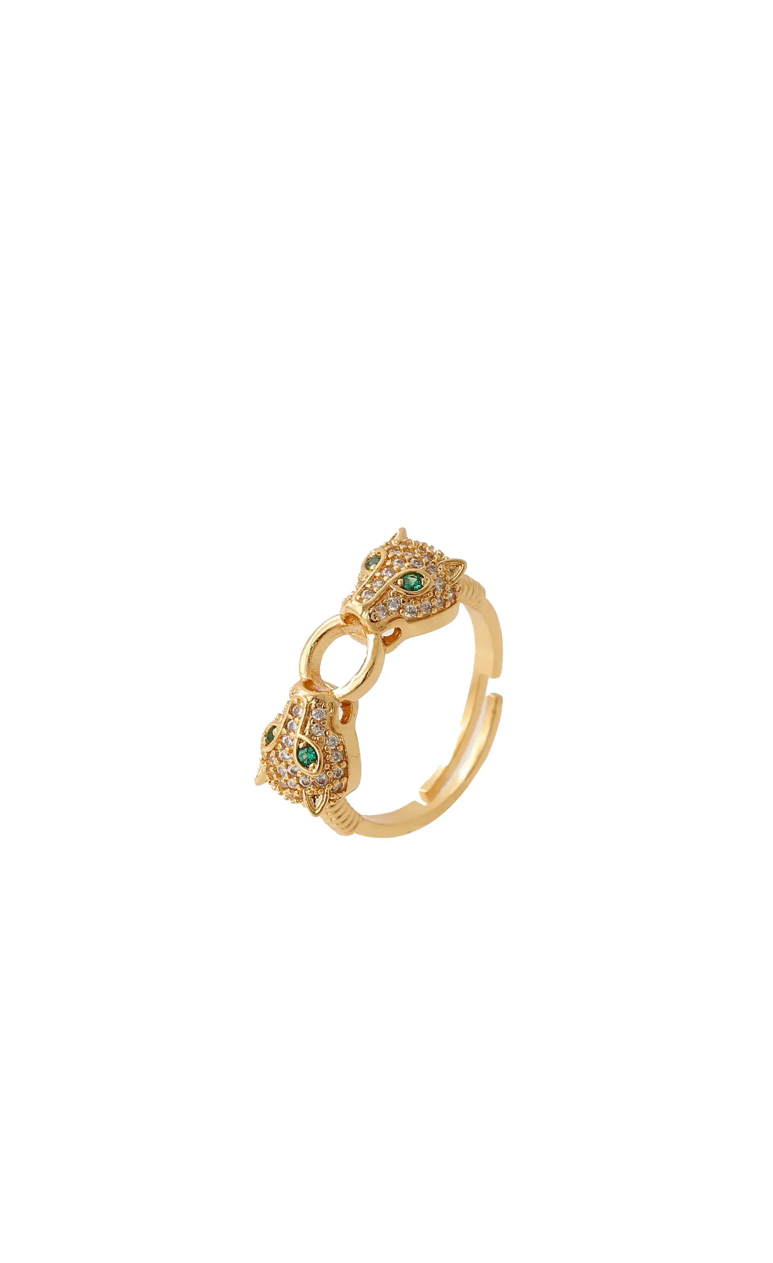 Anillo, en baño de oro 24k marca Brazz by Roel