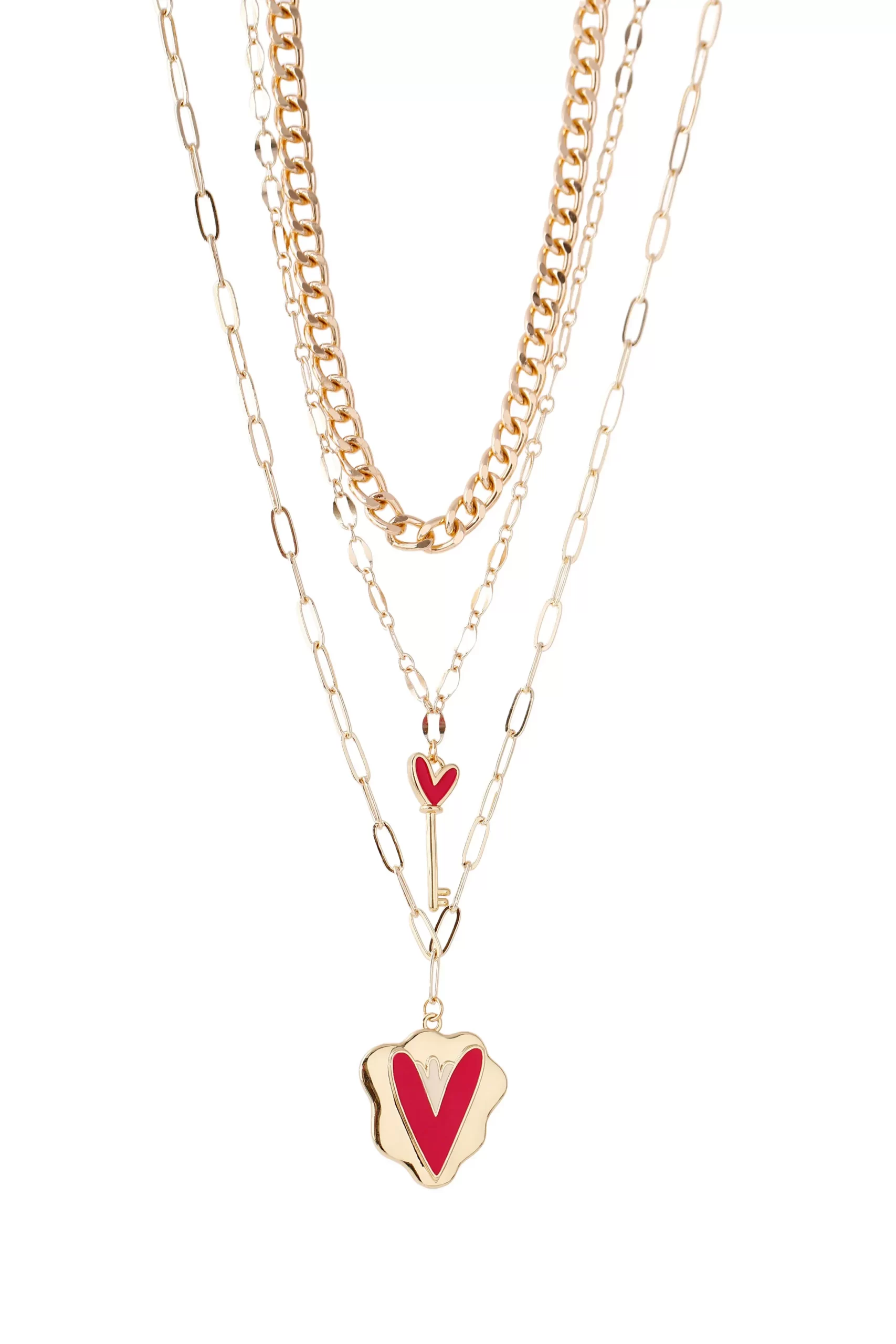 Cadena dorada, en baño de oro 24k marca Brazz by Roel