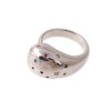 Anillo Microcircones/ En baño de oro 24k. Marca Brazz By Roel.