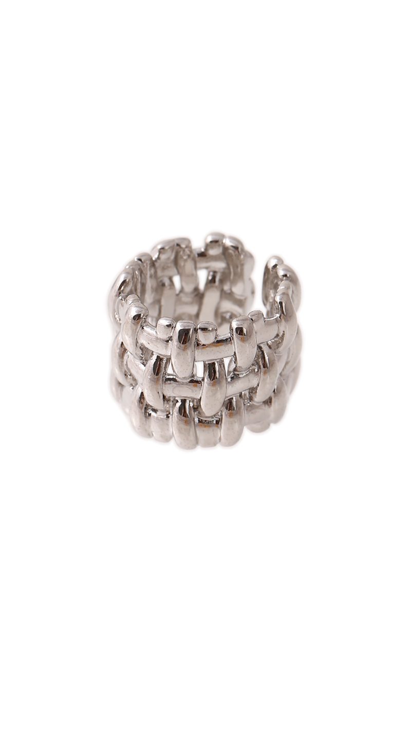 Anillo Spartan/ En baño de oro 24k. Marca Brazz By Roel.