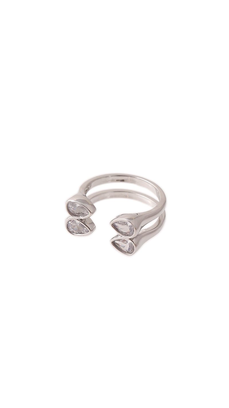 Anillo Armonía/ En baño de oro 24k. Marca Brazz By Roel.