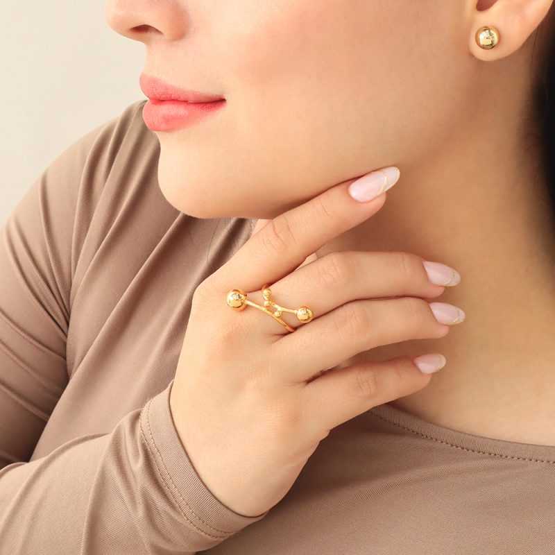 Anillo, en bronce marca Brazz by Roel 