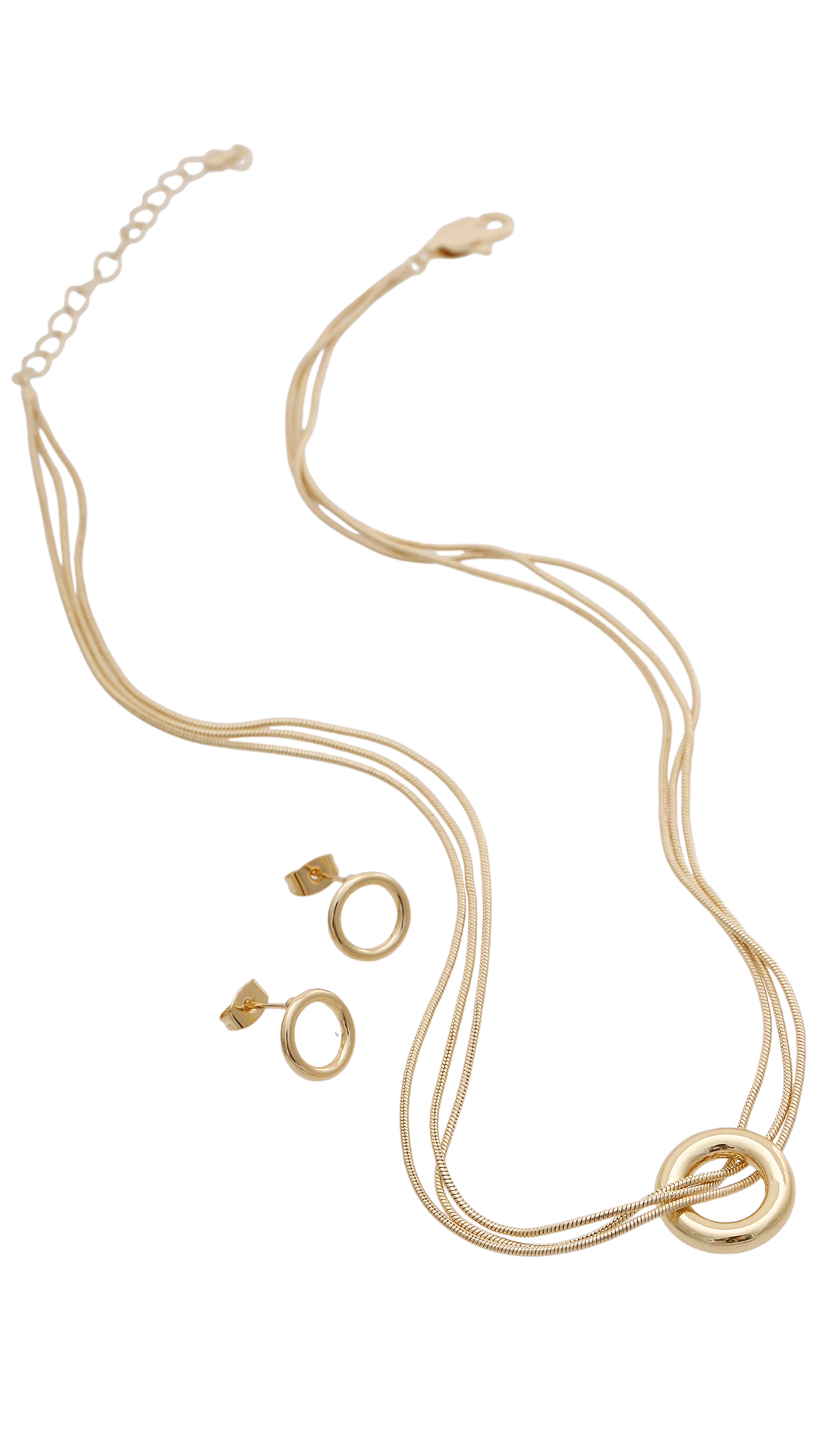 Collar Sabana/ En baño de oro 24k. Marca Brazz By Roel.