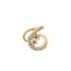 Earcuff Estrellas/ En baño de oro 24k. Marca Brazz By Roel.