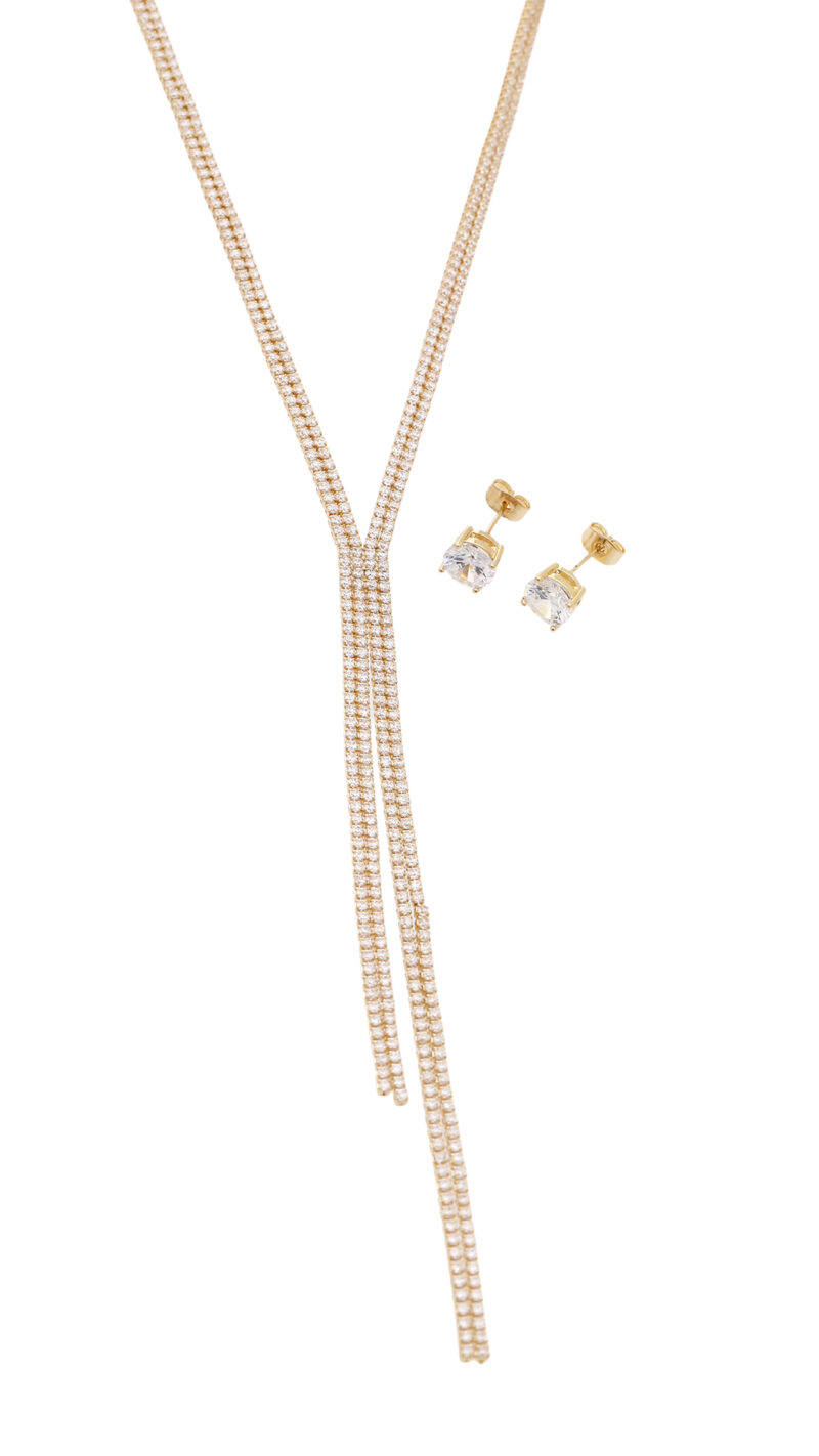 Gargantilla Magia/ En baño de oro 24k.  Marca Brazz By Roel.