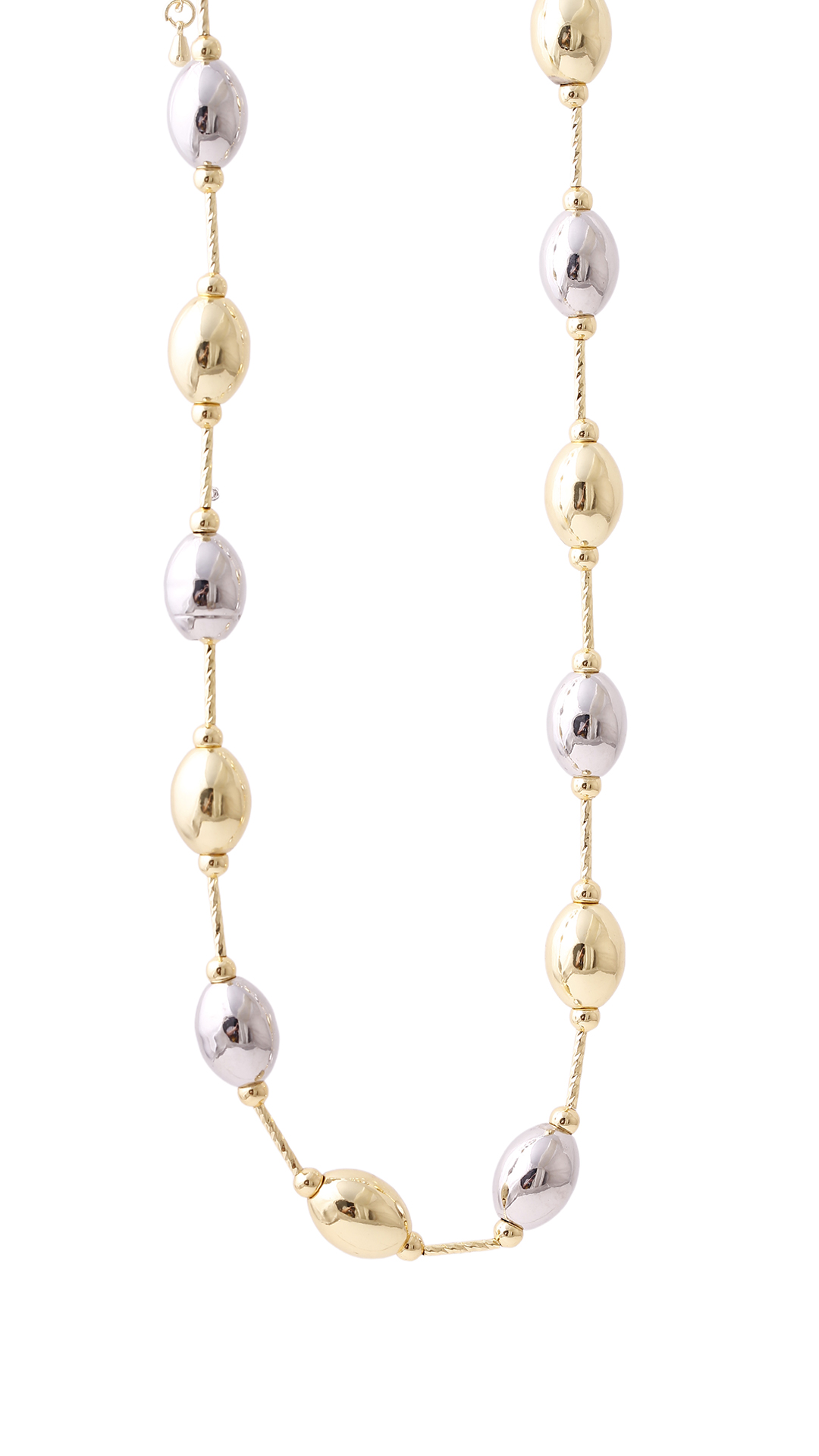 Gargantilla Fusión/ En Baño De Oro 24k. Marca Brazz By Roel.