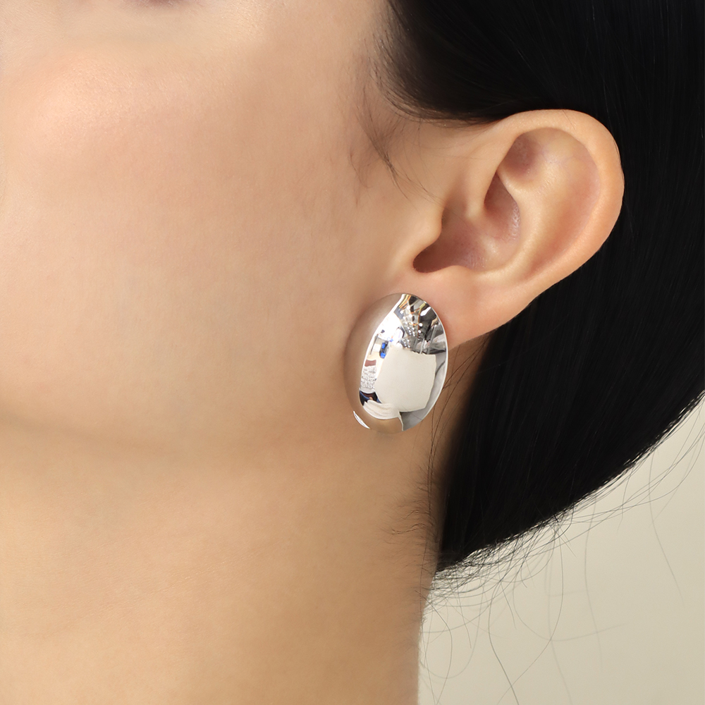 Topo Liso Plateado/ En Baño De Oro 24k. Marca Brazz By Roel.