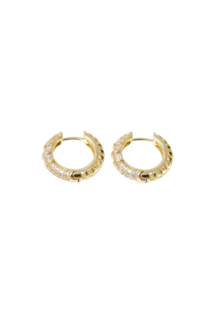 Huggies Circones/ En Baño de oro 24k. Marca Brazz By Roel.