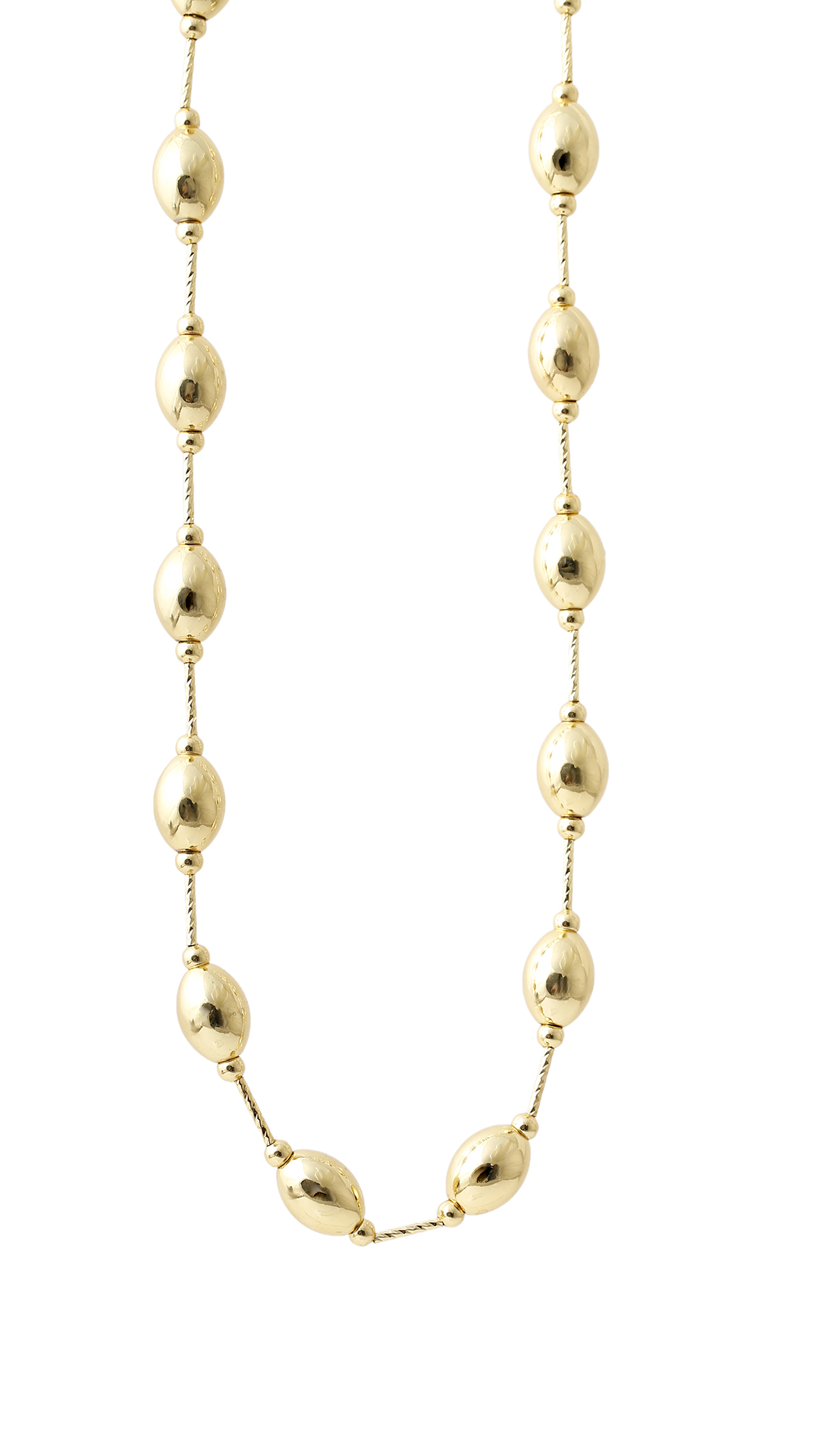 Gargantilla Dorada/ En Baño De Oro 24k. Marca Brazz By Roel.