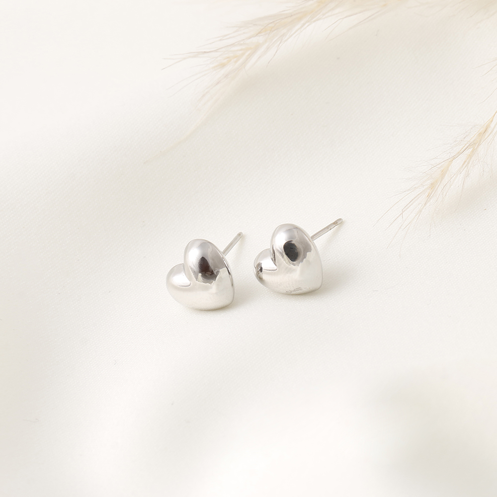 Topo Mini Corazón/ En Baño De Oro 24k. Marca Brazz By Roel.