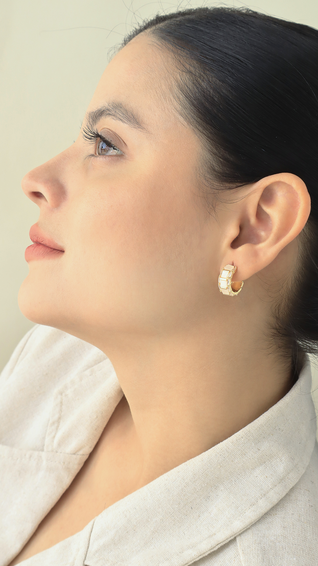 Topo Lila/ En Baño De Oro 24k. Marca Brazz By Roel.