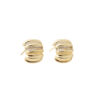 Topo Micro circones/ En Baño De Oro 24k. Marca Brazz By Roel.