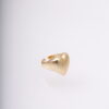 Anillo Corazón/ En Baño De Oro 24k. Marca Brazz By Roel.