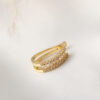 Earcuff Fugaz/ En Baño De Oro 24k. Marca Brazz By Roel.
