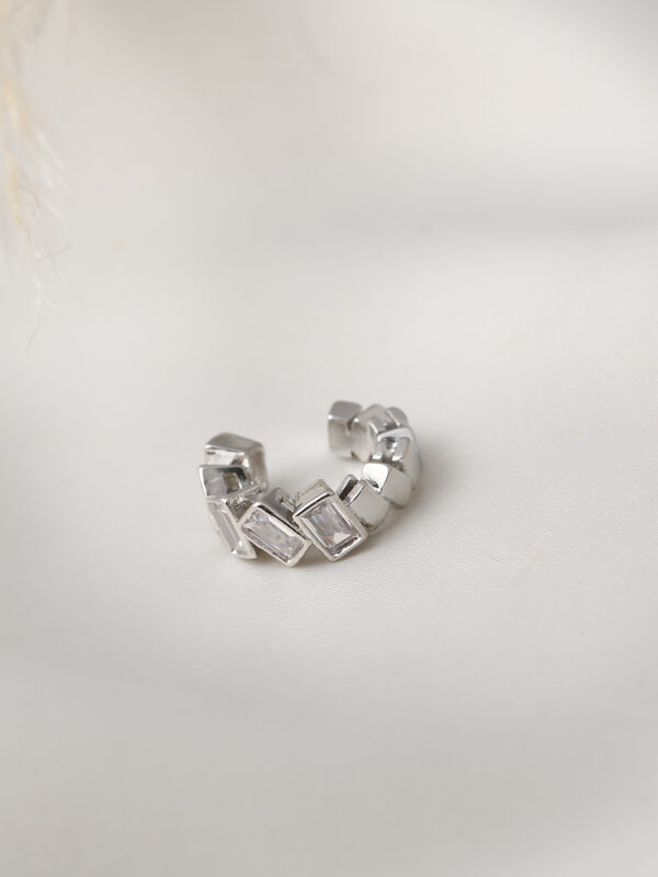 Topo Silver/ En Baño De Oro 24k. Marca Brazz By Roel.