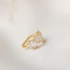 Earcuff Brilla/ En Baño De Oro 24k. Marca Brazz By Roel.