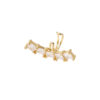 Earcuff Glow/ En Baño De Oro 24k. Marca Brazz By Roel.