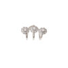 Earcuff Flor/ En Baño De Oro 24k. Marca Brazz By Roel.