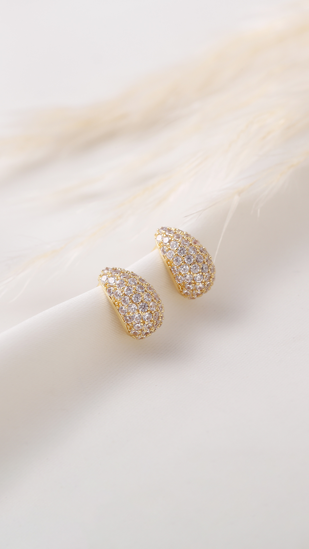 Topo Microcircones/ En Baño De Oro 24k. Marca Brazz By Roel.