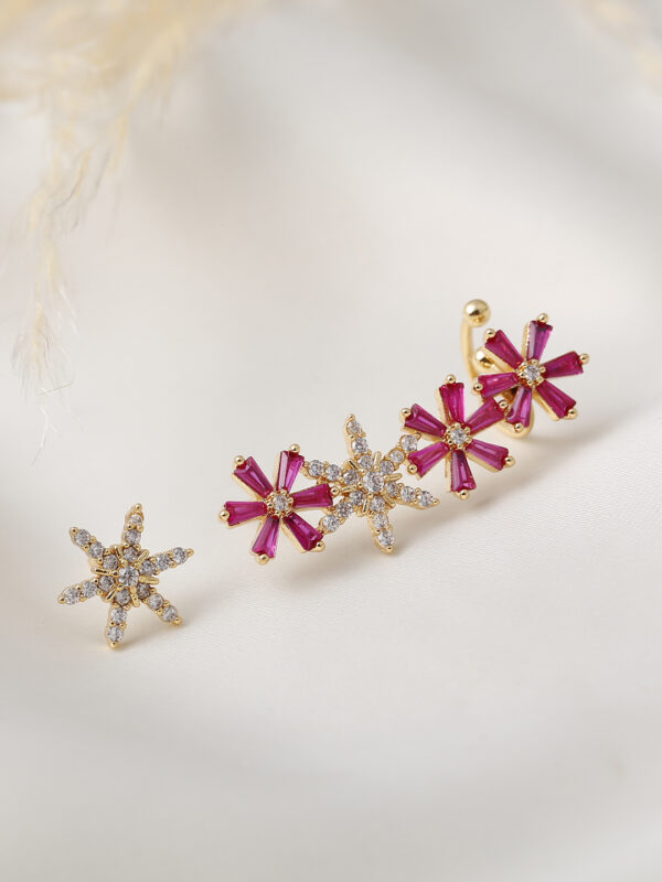 Topo Flores/ En Baño De Oro 24k. Marca Brazz By Roel.