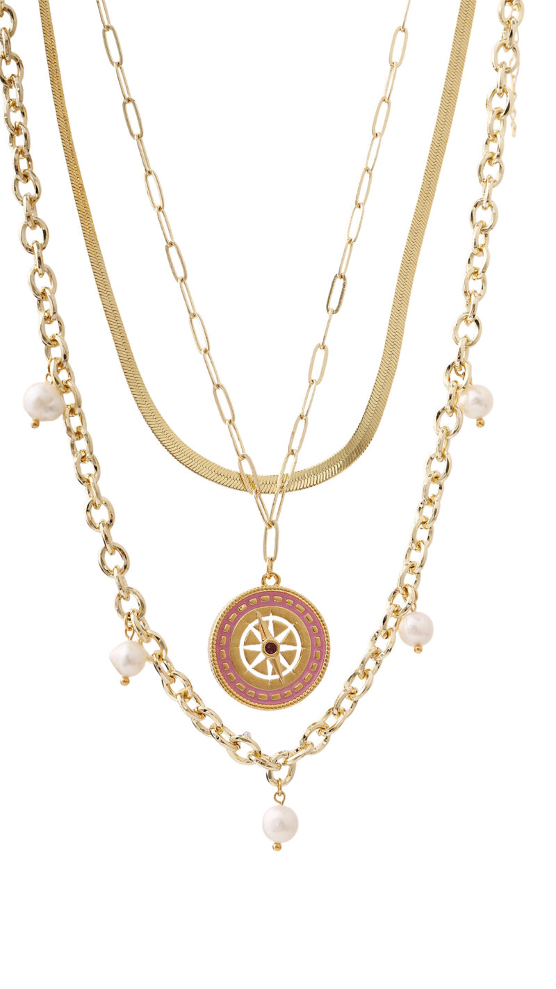 Collar Triple Cadena - Imagen 2