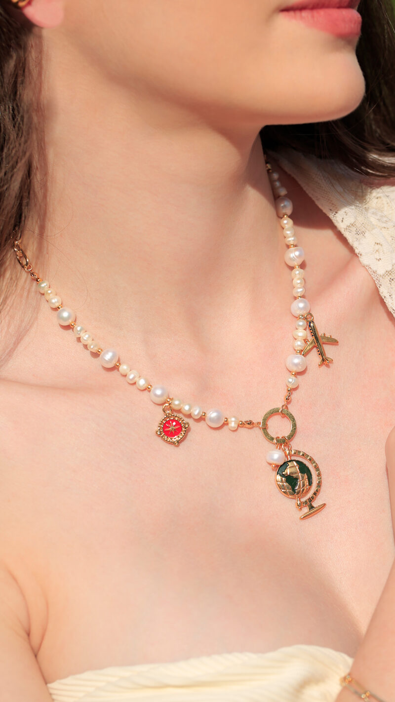 Collar Perlas Mundo