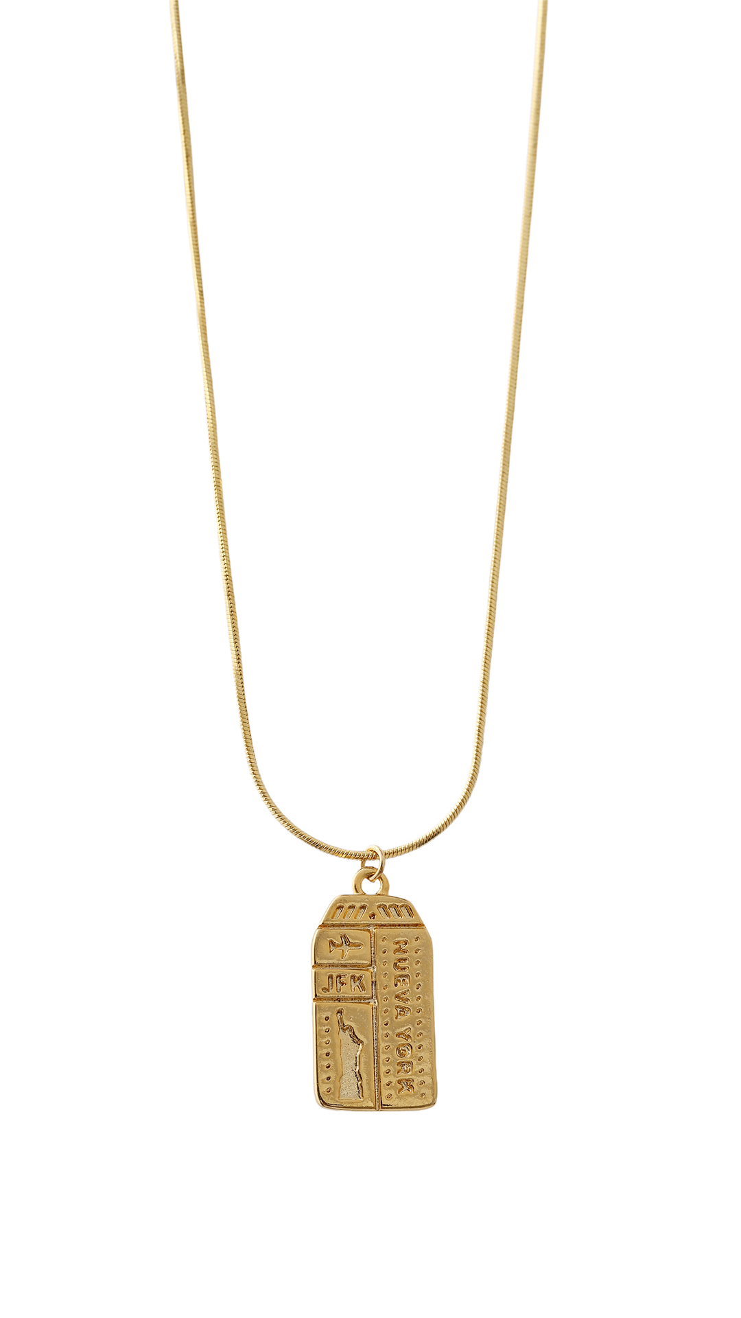 Gargantilla Cadena Serpiente Dorada - Imagen 2