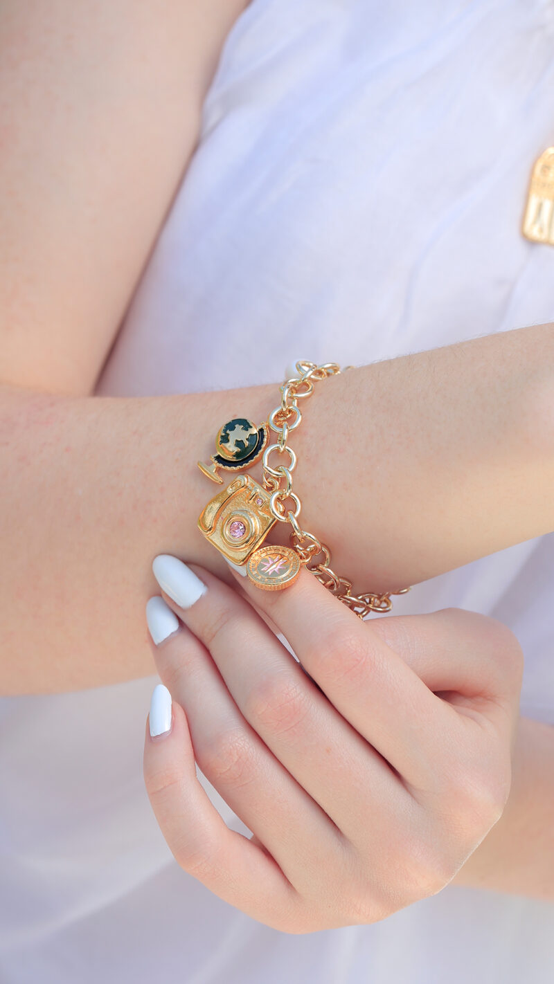 Pulsera Cadena Dorada