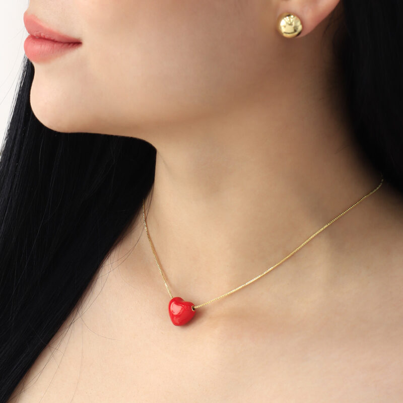 Gargantilla Confidente/ En Baño De Oro 24k. Marca Brazz By Roel.