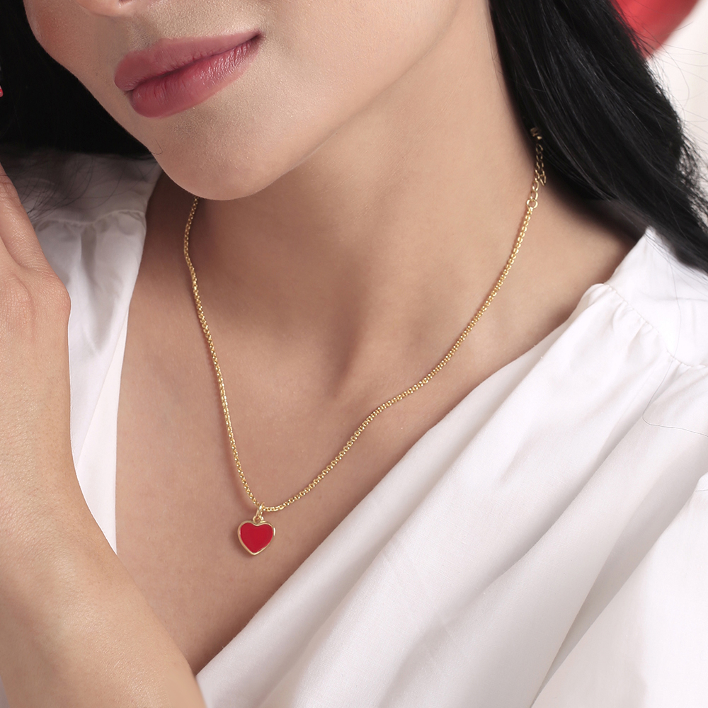 Gargantilla Siempre Contigo/ En Baño De Oro 24k. Marca Brazz By Roel.