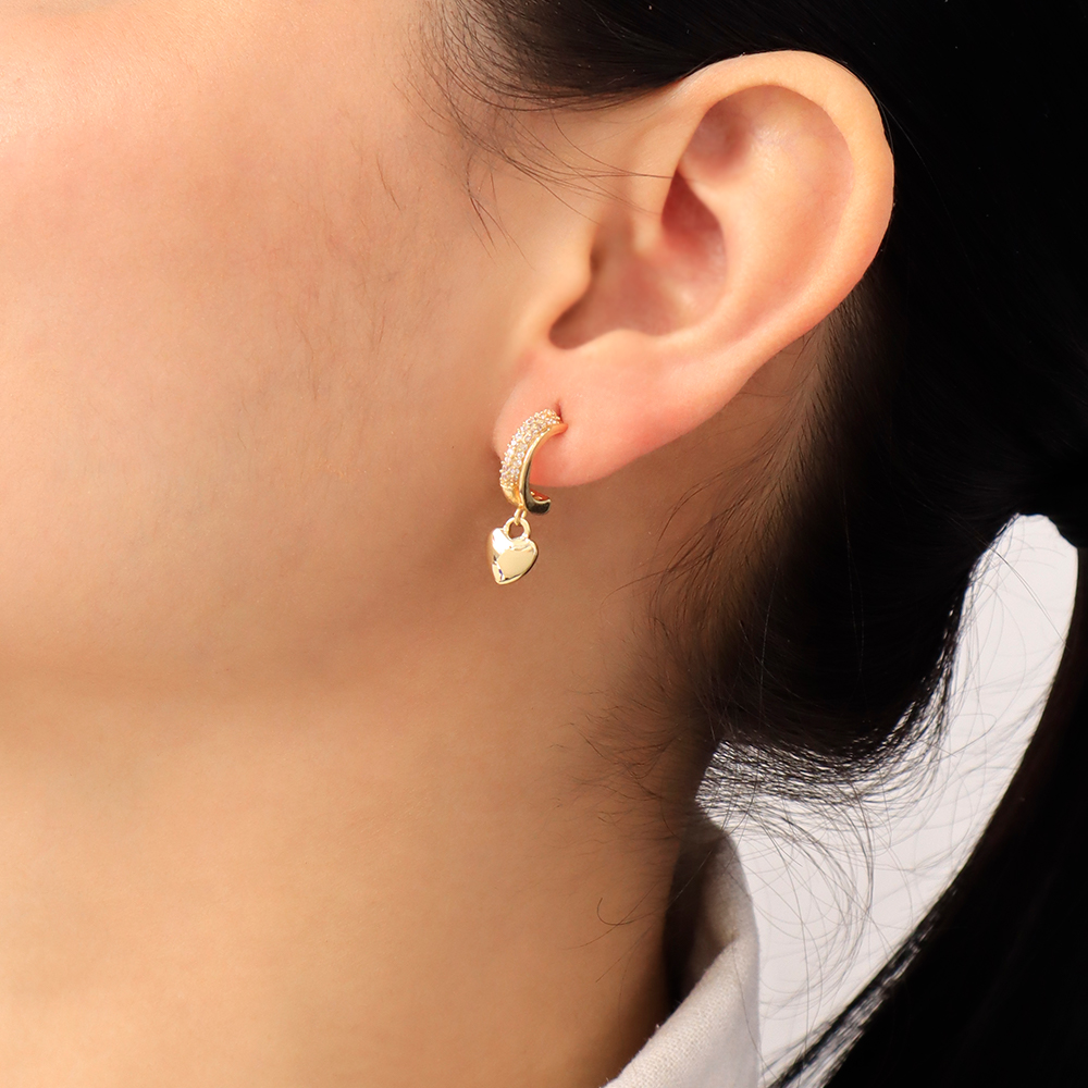 Topo Suspiro De Amor/ En Baño De Oro 24k. Marca Brazz By Roel.