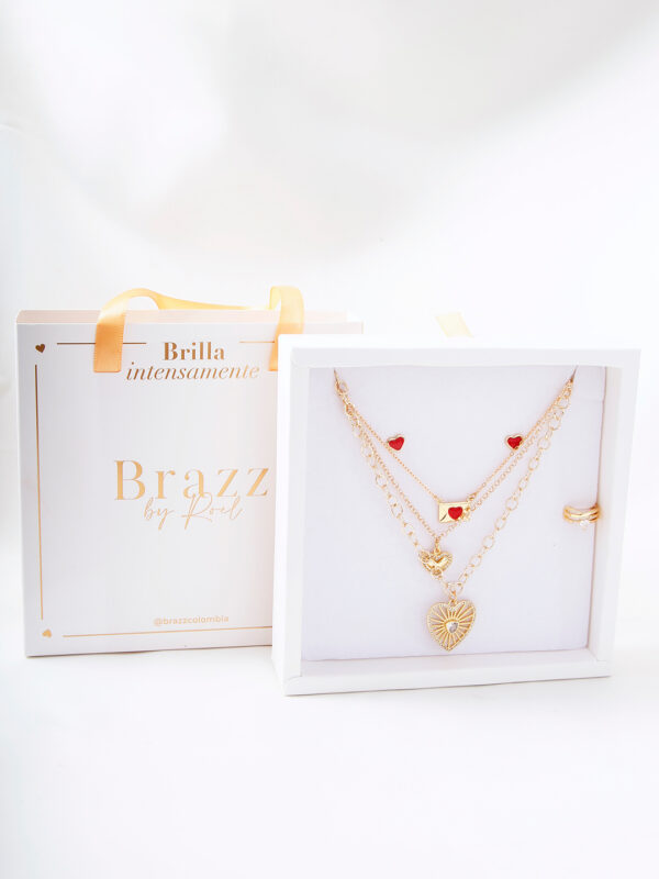Regalo Ilusión/ En Baño De Oro 24k. Marca Brazz By Roel.