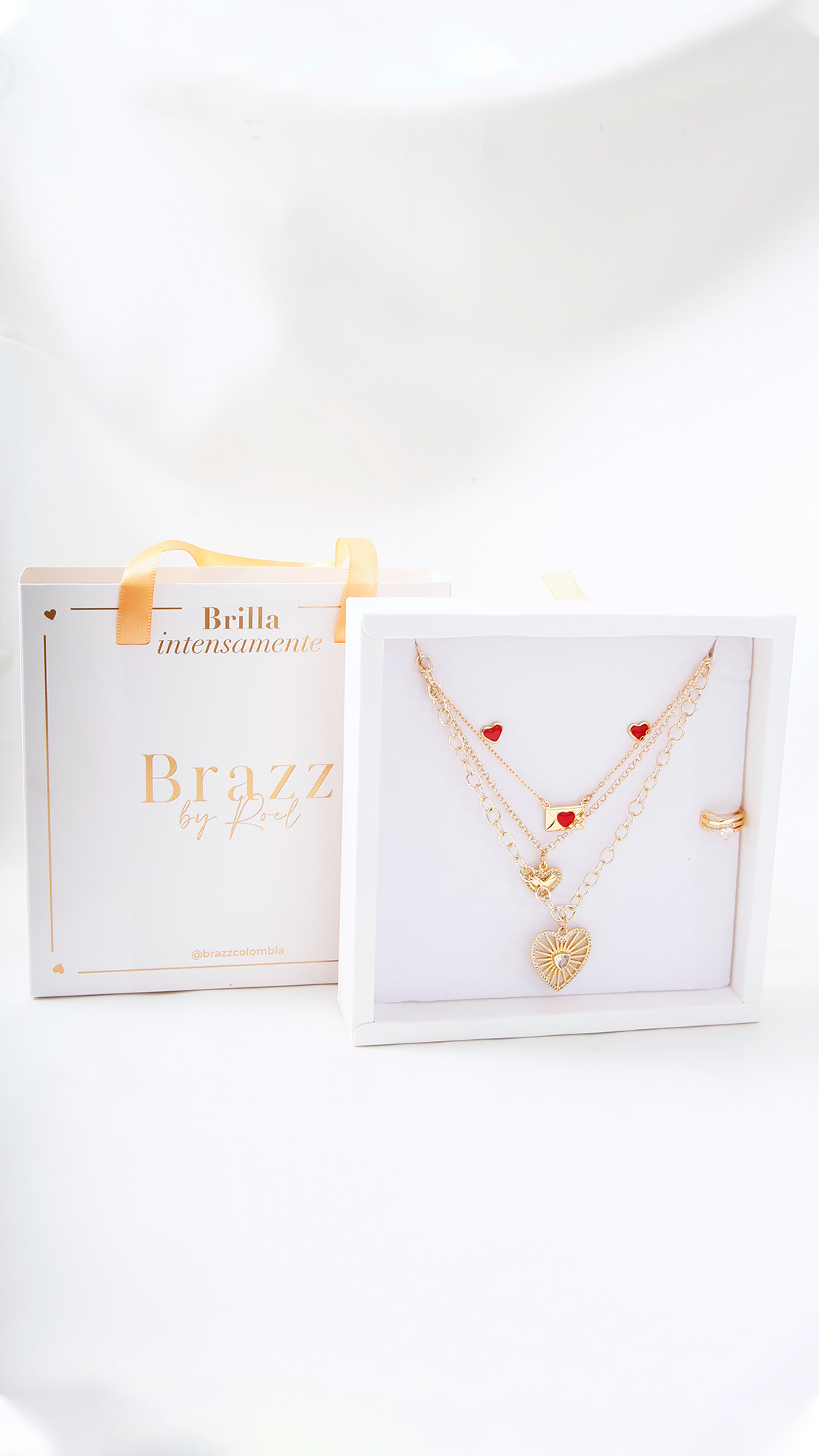 Regalo Ilusión/ En Baño De Oro 24k. Marca Brazz By Roel.