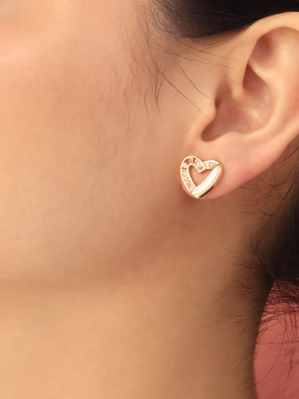 Topo Brillo Del Corazón/ En Baño De Oro 24k. Marca Brazz By Roel.