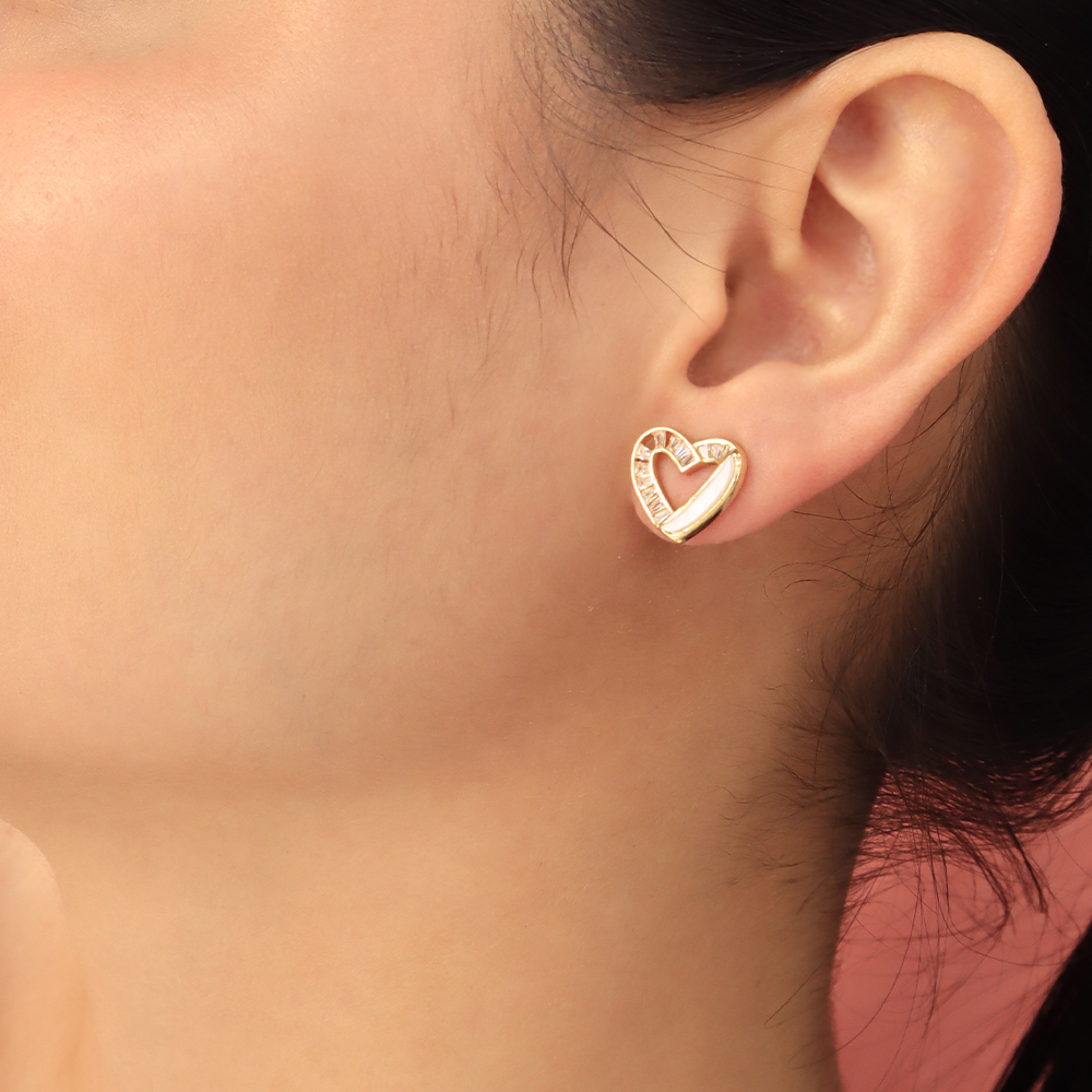 Topo Brillo Del Corazón/ En Baño De Oro 24k. Marca Brazz By Roel.